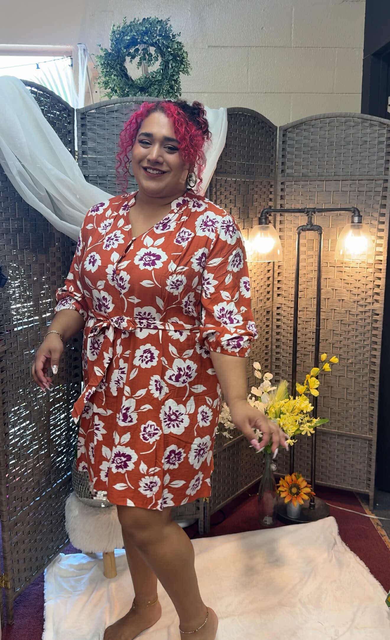 Plus New Horizon Dress