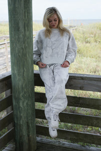 Grey Camo Sweat Pants