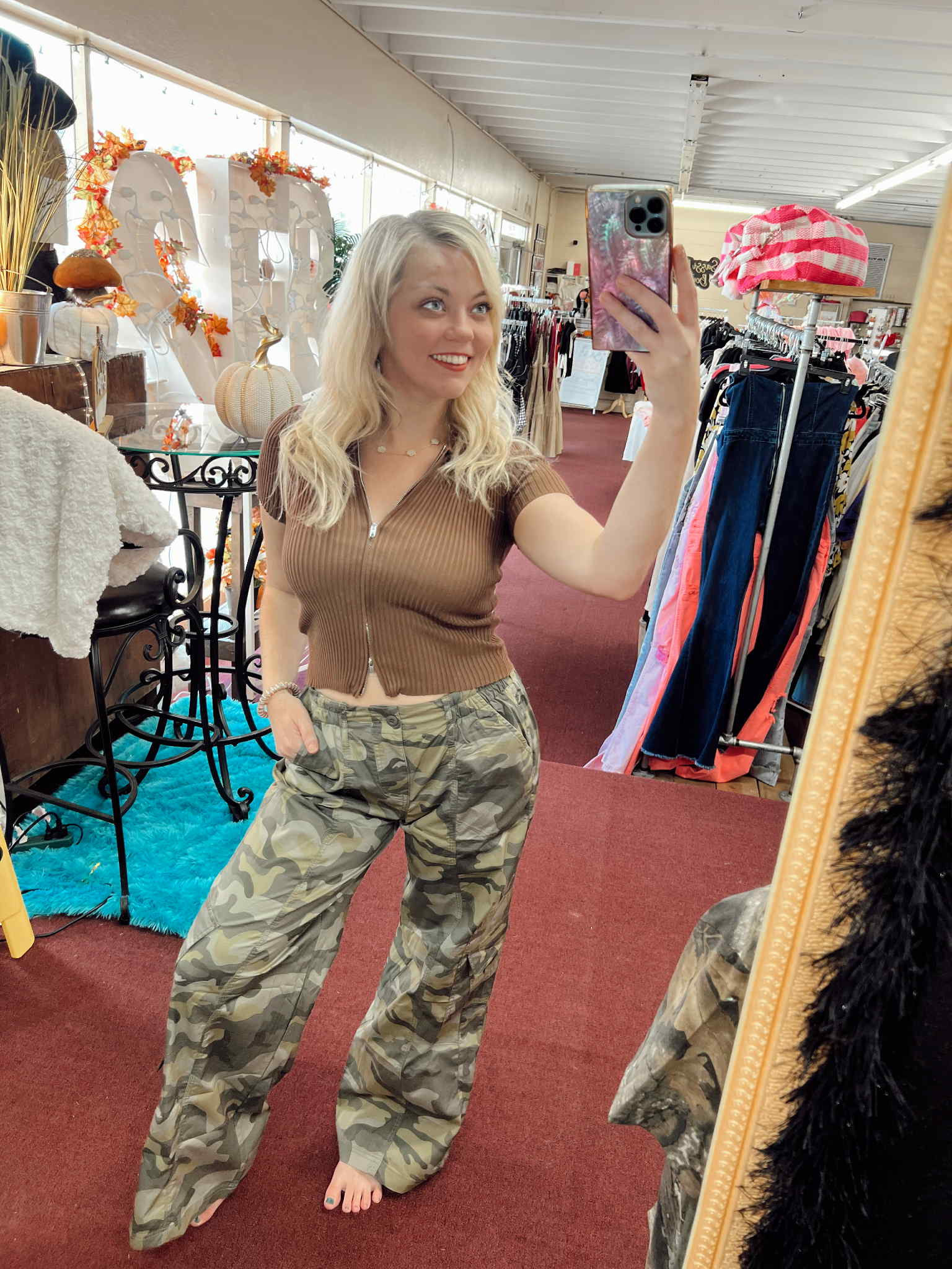 Cargo Camo Pants