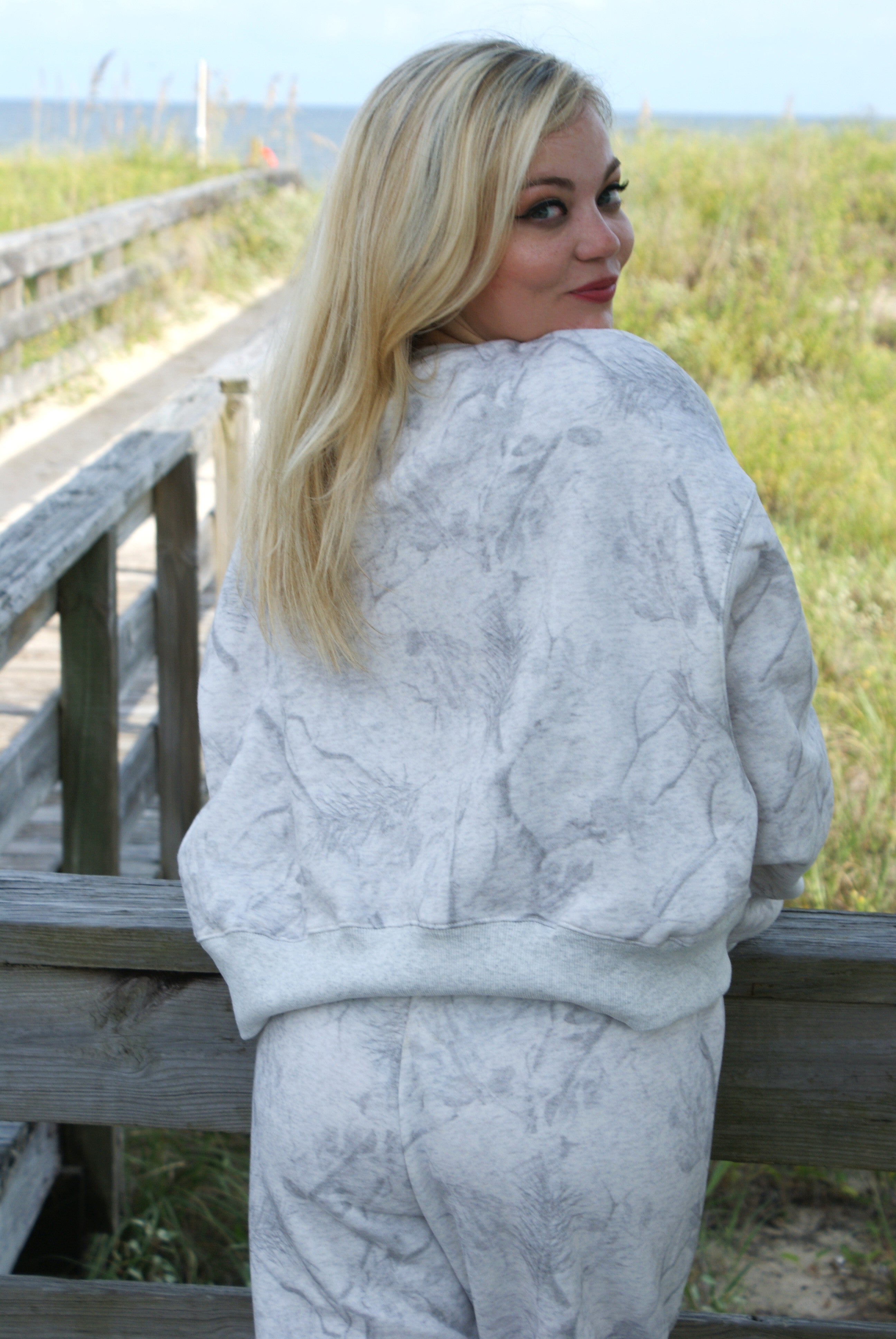 Grey Camo Sweatshirt