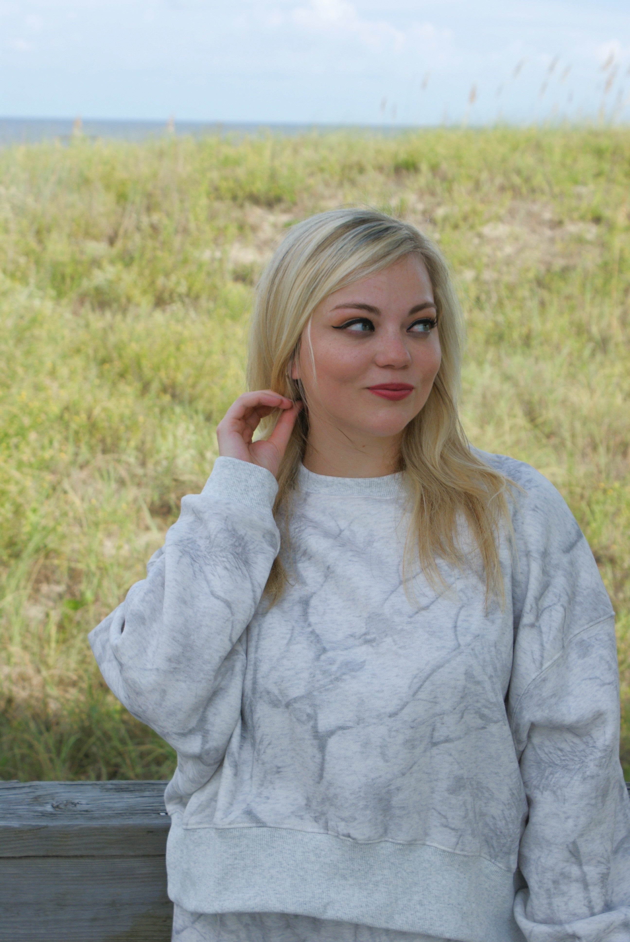 Grey Camo Sweatshirt