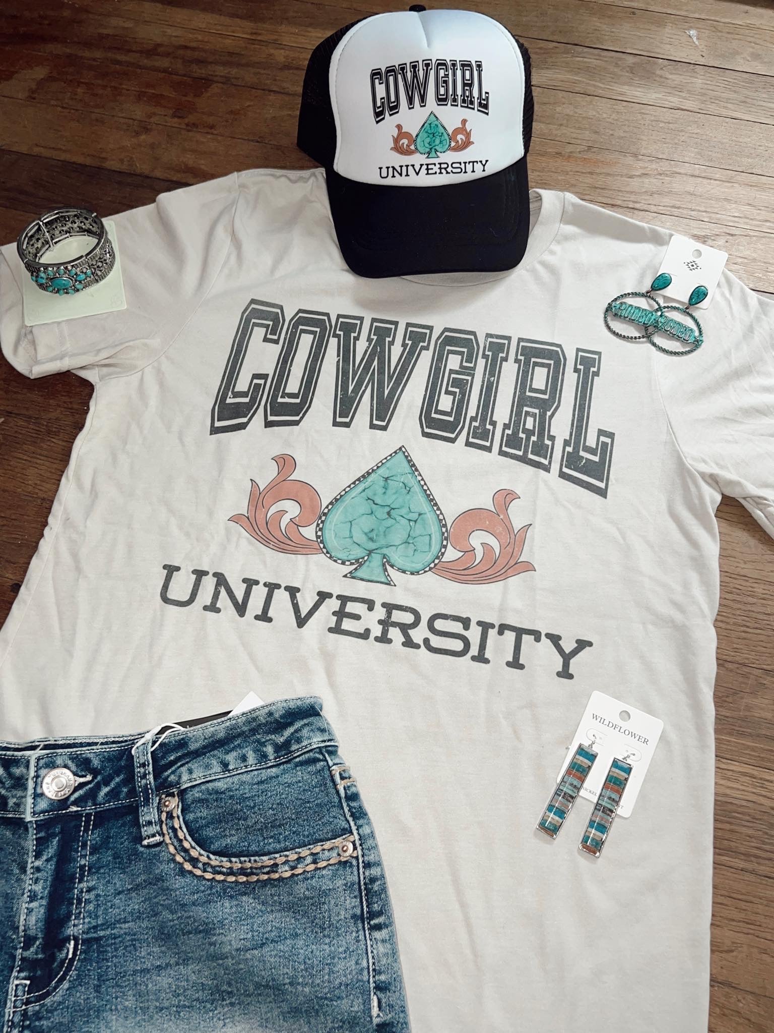 Cowgirl University Tee