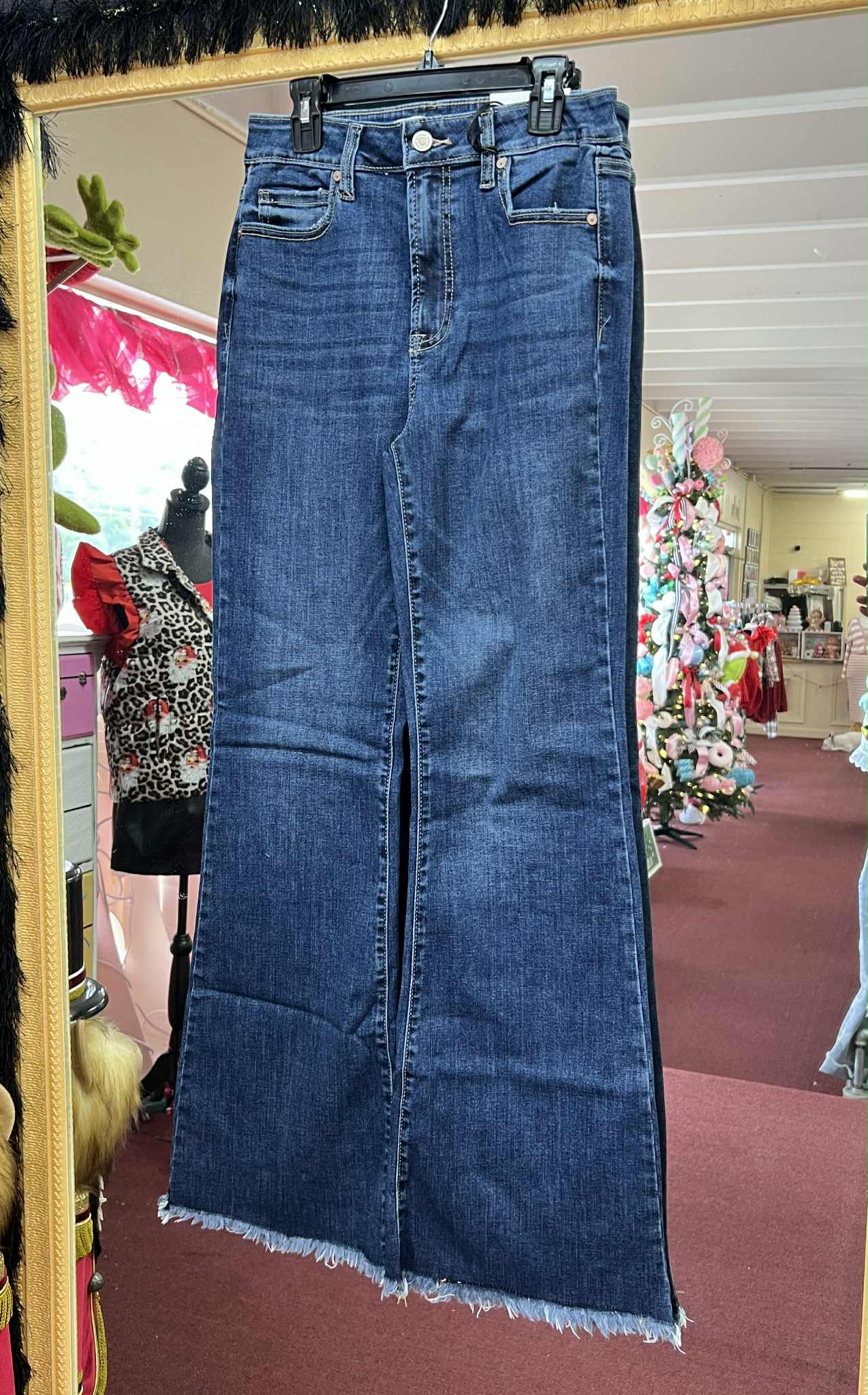 Dark HR Bell Bottom Jeans