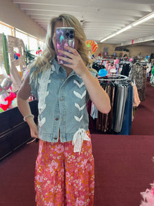 Denim Diva Vest