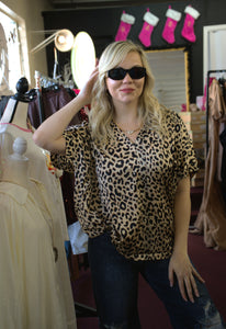 Lucky Leopard Top