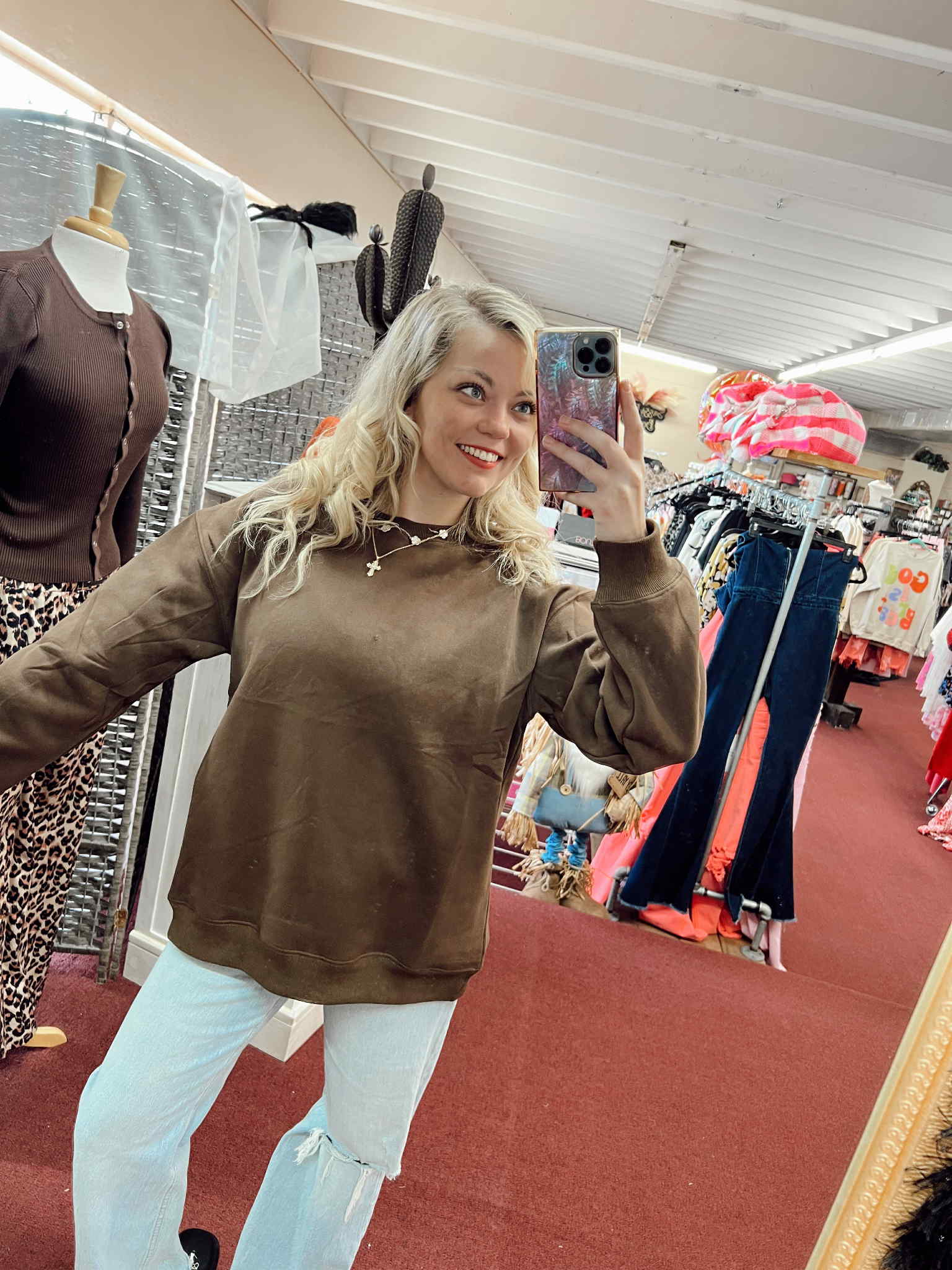 Nutmeg Soft Style Sweatshirt