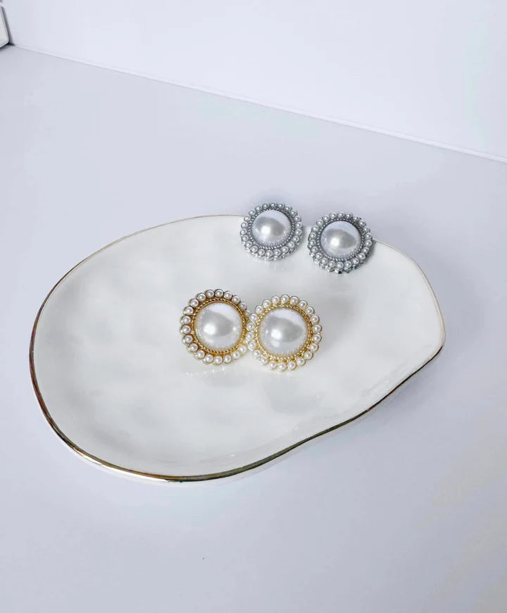 Oh So Pretty Pearl Earrings
