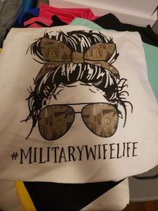 Military Wife Tee