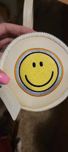 Smiley Wristlet Bag