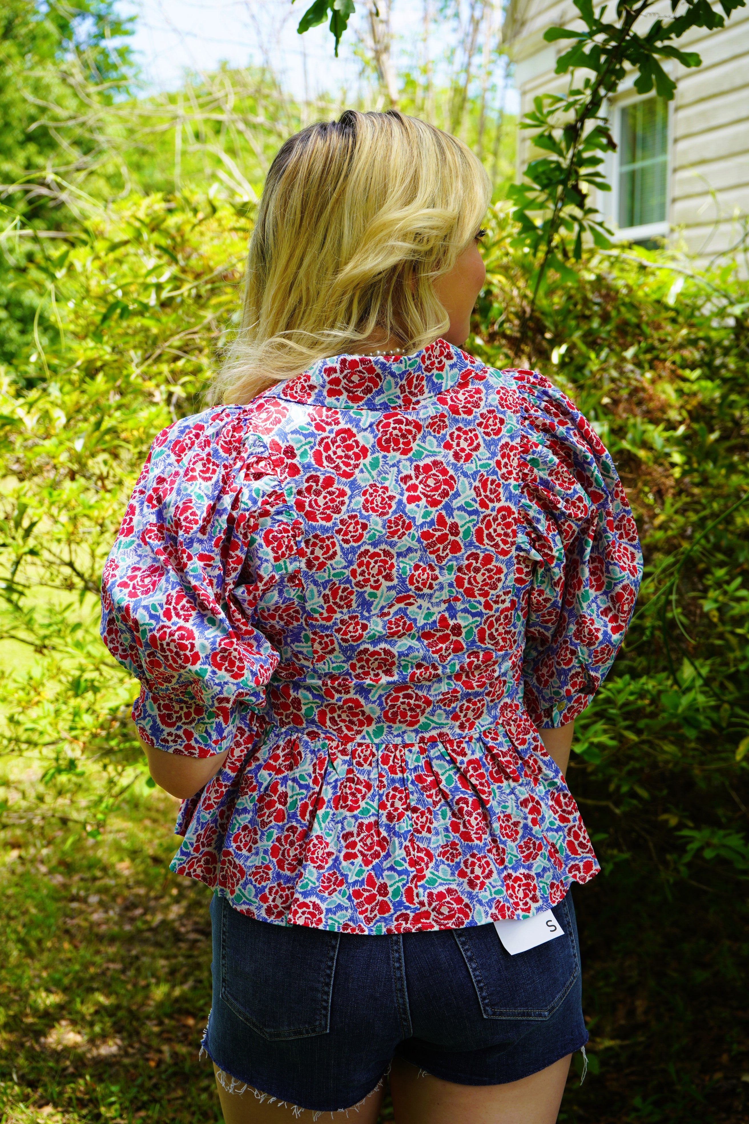Springy Floral Top